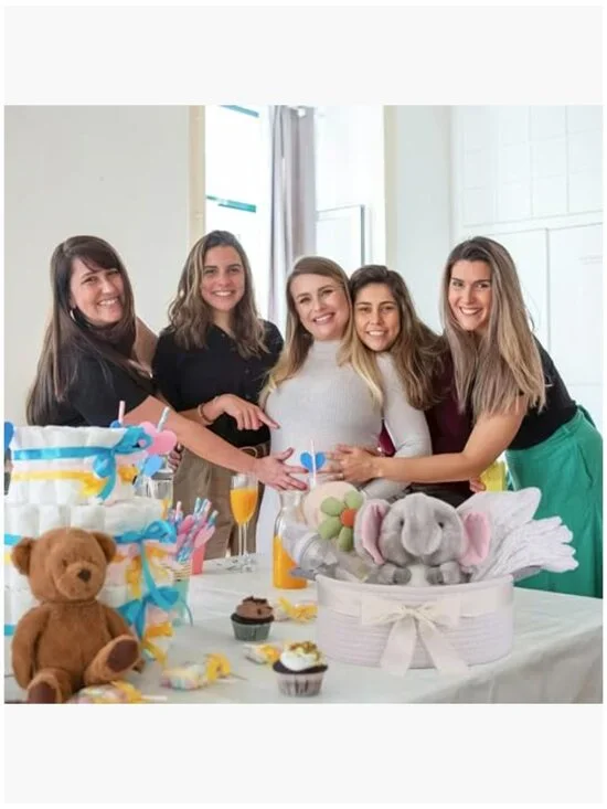 White Cotton Rope Basket with Grey Handle for Storage and Decor - Picture 2 of 7